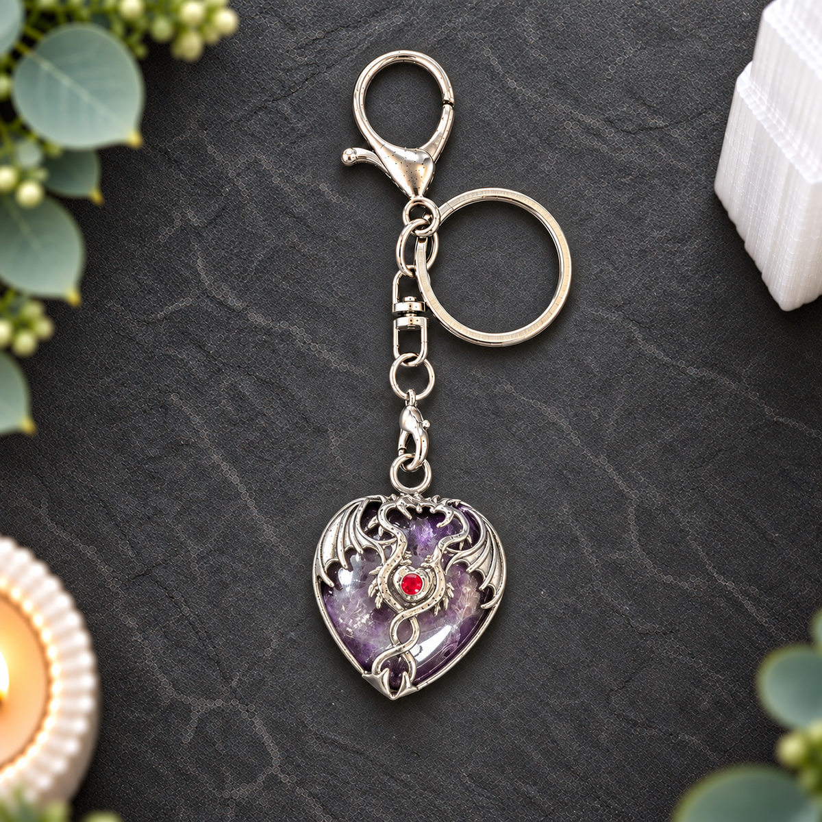 Gemstone Keyrings