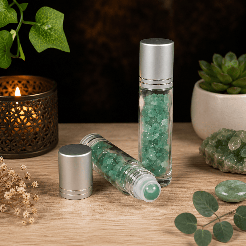 Gemstone Roller-Oil Bottles