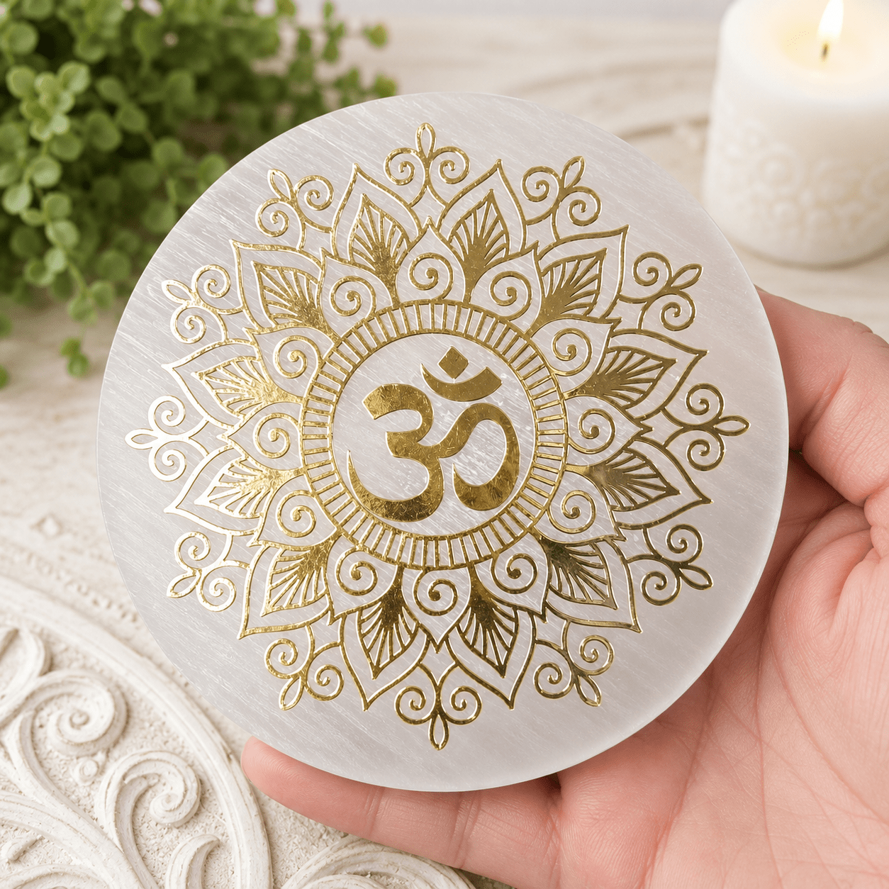 10cm Selenite Plates