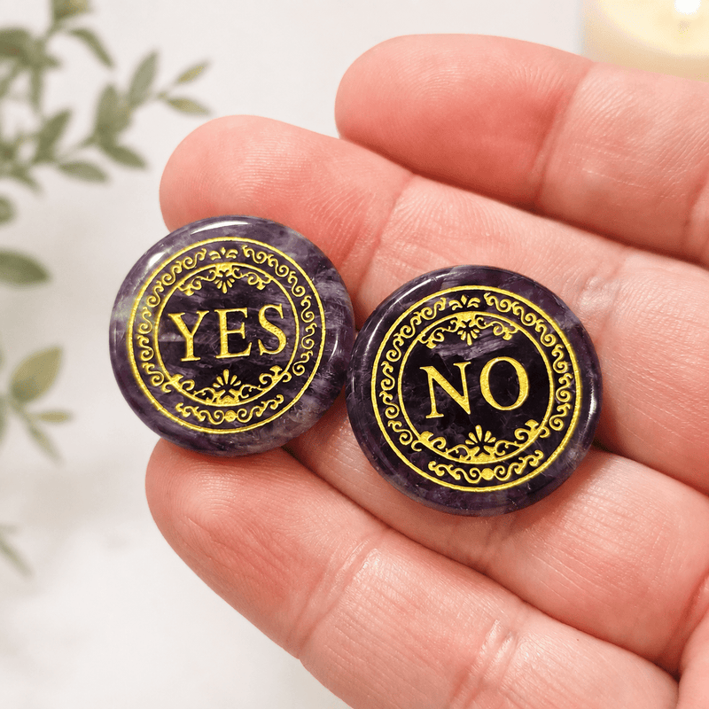 Gemstone Yes/No Decision Coins
