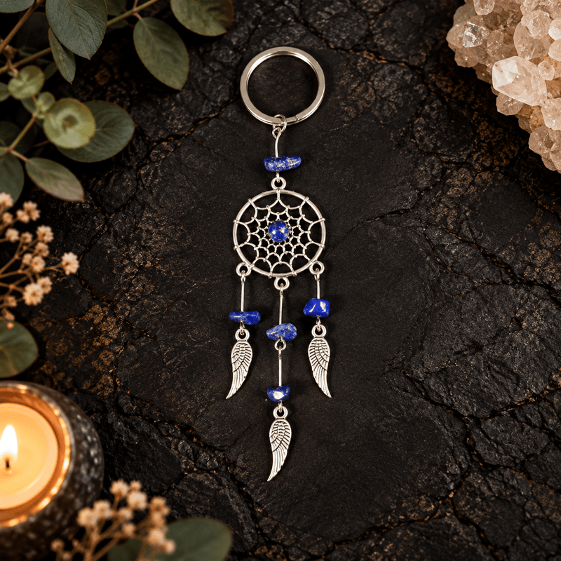 Dreamcatcher Gemstone Keyrings