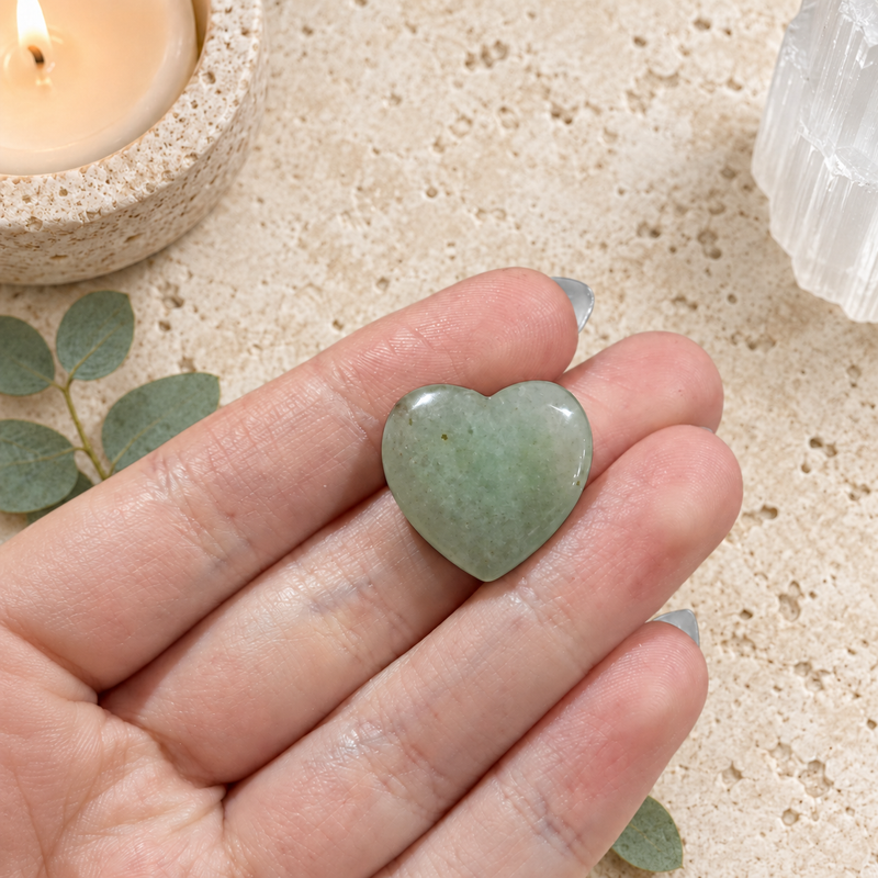 2cm Gemstone Hearts