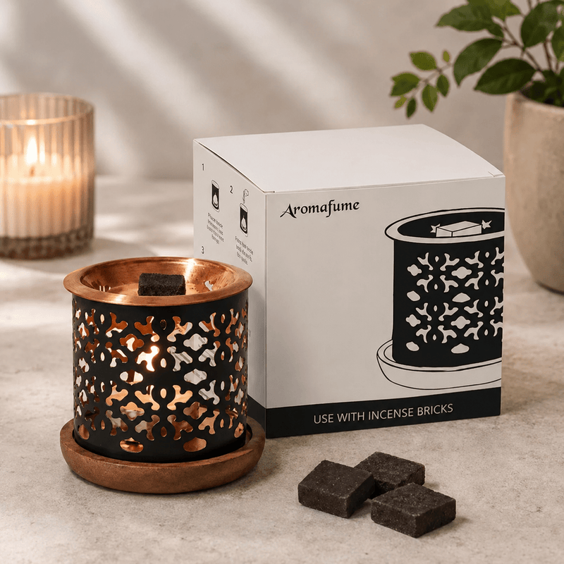 Smokeless Incense Bricks & Holders