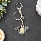 Agate Bat Keyring