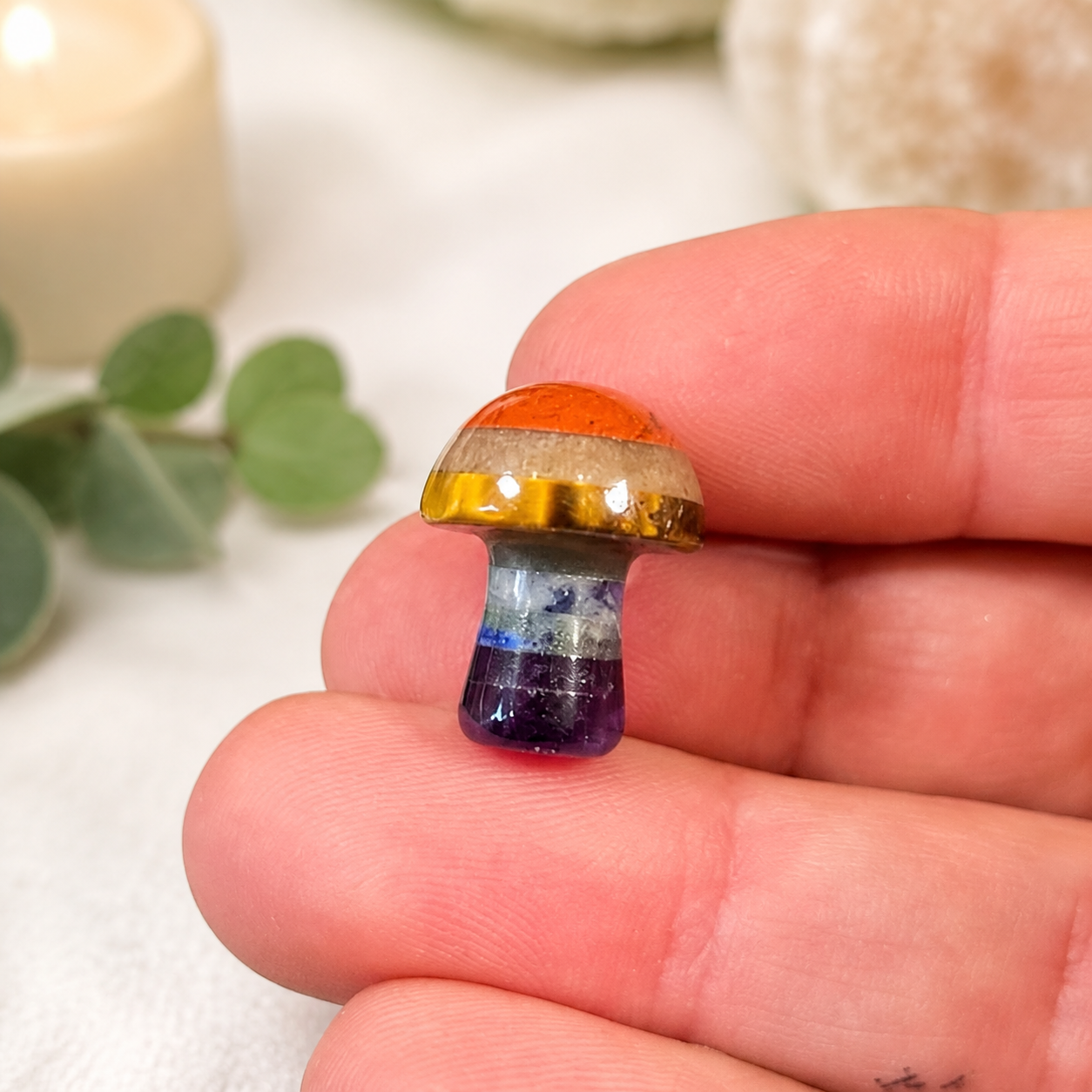 Chakra 2cm Mushroom
