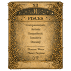 Pisces Zodiac 4cm Magnet - I Heart Crystals