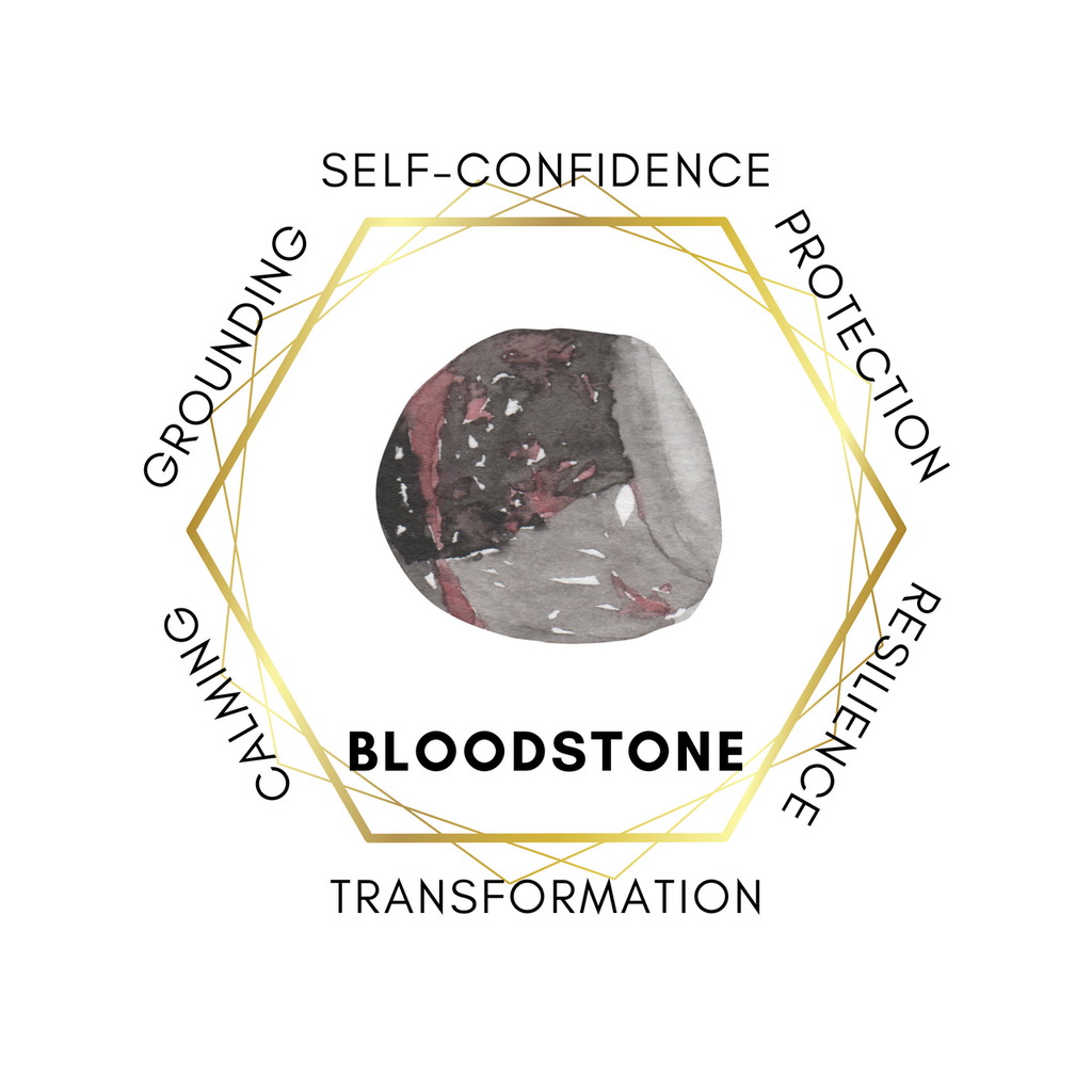 Gemstone Chips 100g - Bloodstone