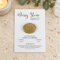 Unakite Oval Shape Worry Stone (Thumb Stone)
