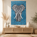 Elephant Cotton Tapestry
