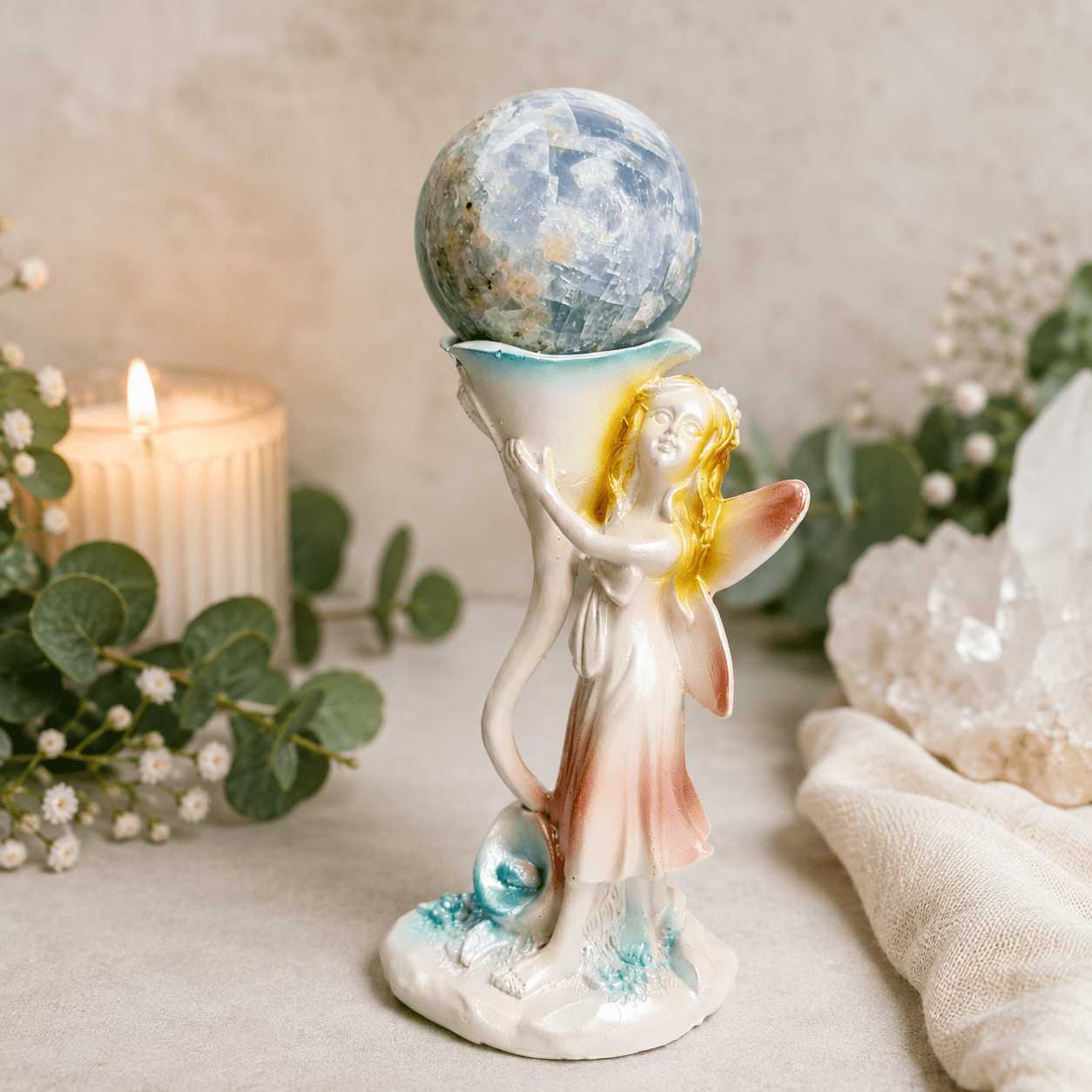 Blue Fairy Sphere Stand