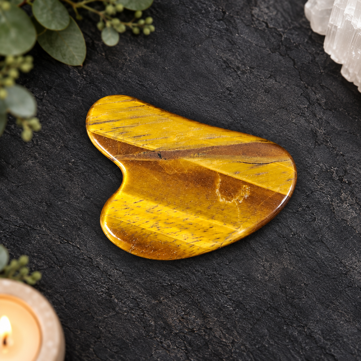 Tiger Eye Gua Sha