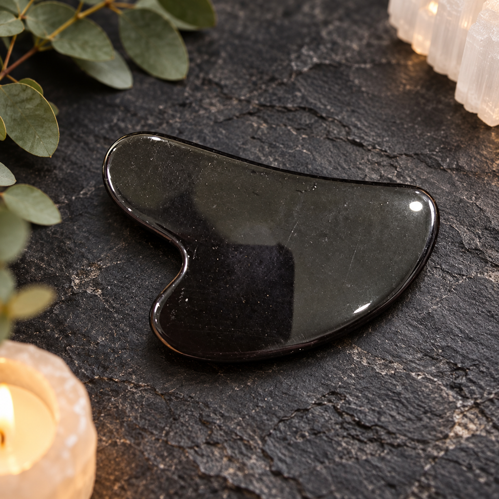 Black Obsidian Gua Sha