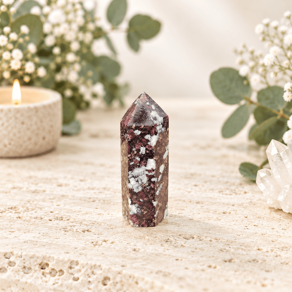55g Eudialyte Tower