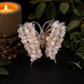 Pink Opalite Gemstone Butterfly