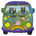 Cats in Kombi Ceramic Trivet