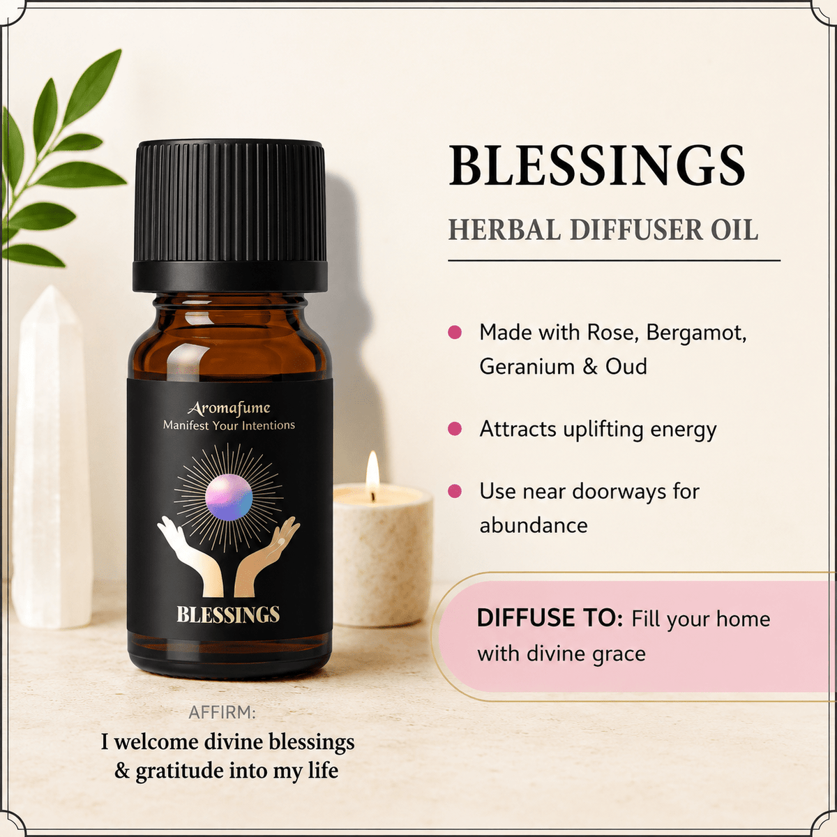 Blessings Herbal Manifestation Oil 10ml