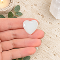 White Jade 2cm Gemstone Heart