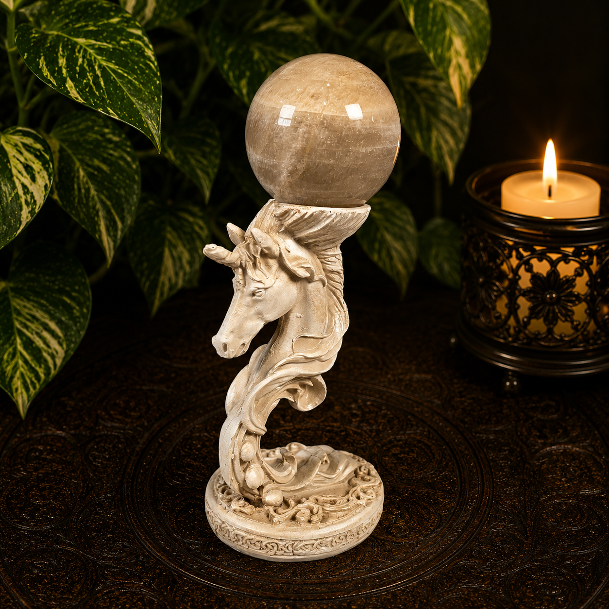 sphere not included