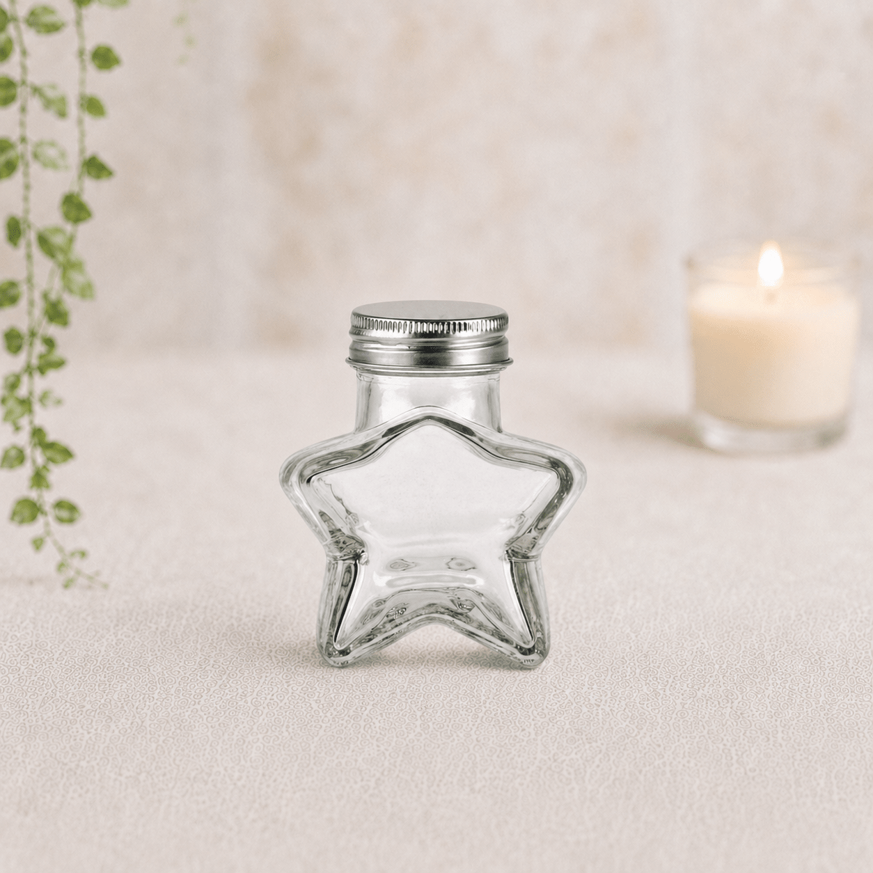 Small 60ml Star Glass Jar