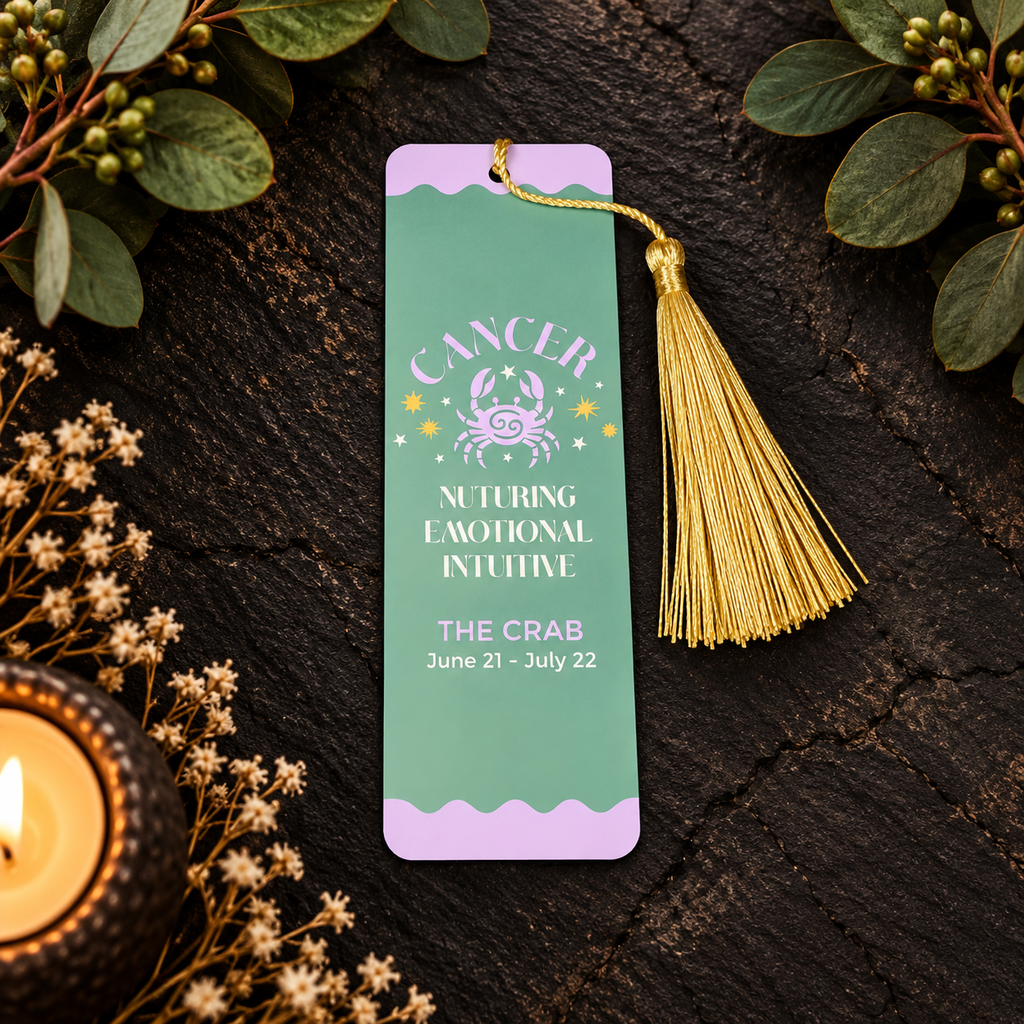 Cancer Zodiac Zest Bookmark