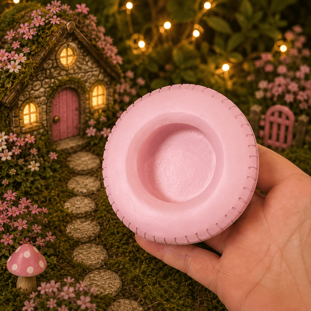 10cm Large Light Pink Tyre