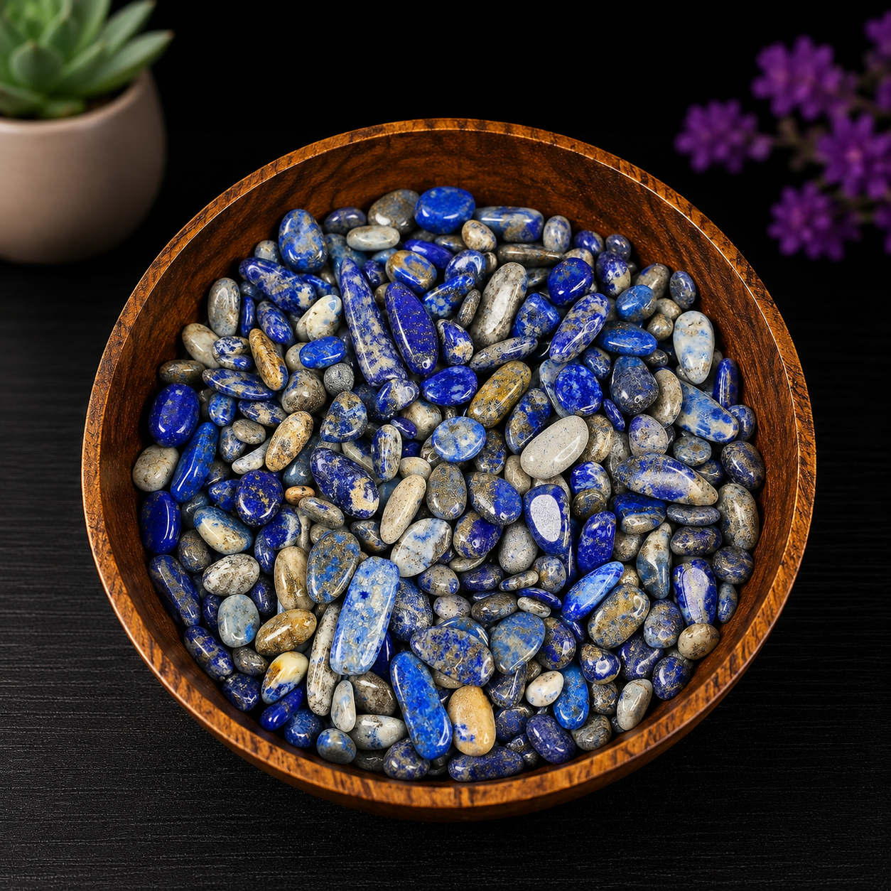 Gemstone Chips 100g - Lapis Lazuli