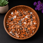 100g Red Agate Gemstone Chips