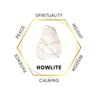 Gemstone Chunks 100g - White Howlite