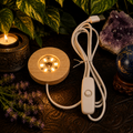 USB Warm White Light LED Sphere Stand