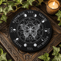 15cm Butterfly on Black Pendulum/Divination Board