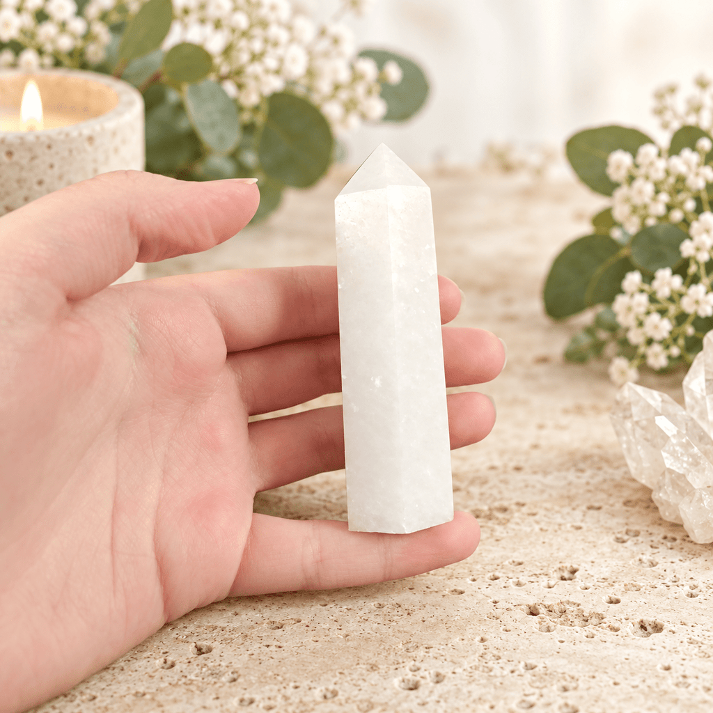 92g White Jade Tower