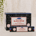 Satya Black Opium Incense Sticks 15g