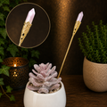 19cm Rose Quartz Garden Stick