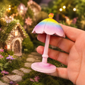 11cm Rainbow Fairy Garden Umbrella