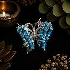 Apatite Gemstone Butterfly