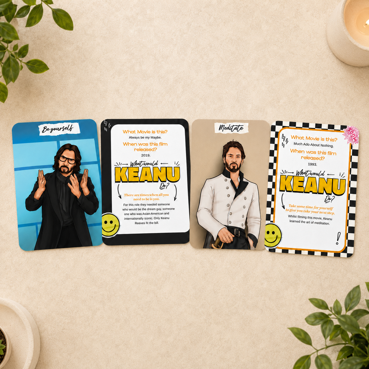 What Would Keanu Do? Inspiration Cards
