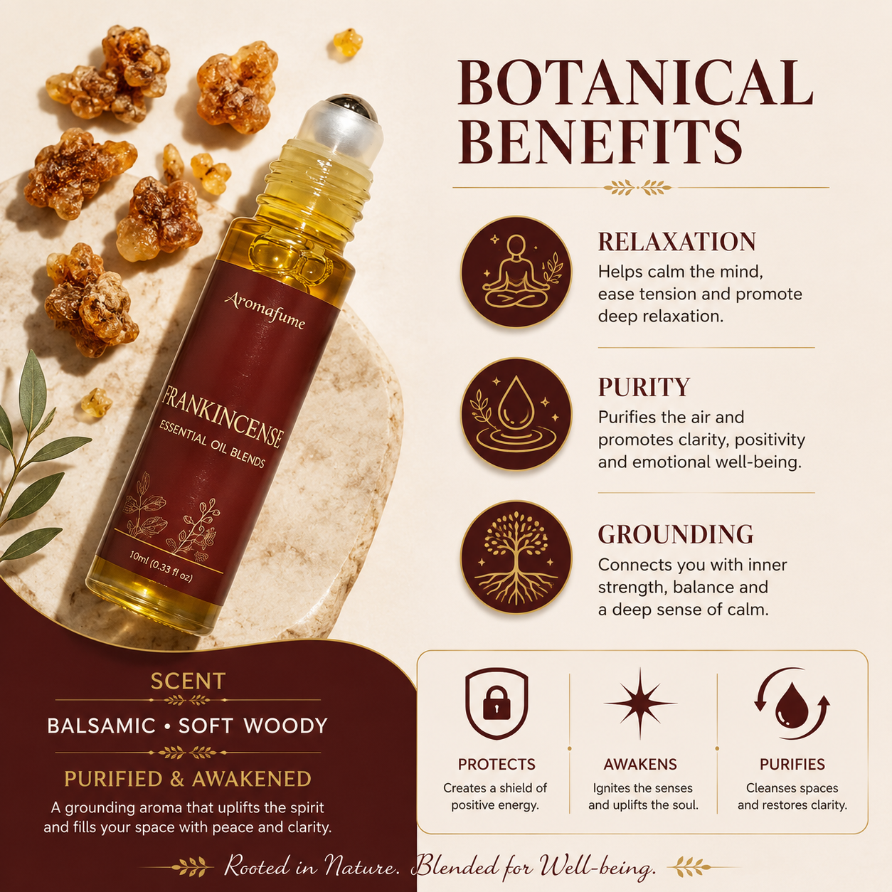 Frankincense Essential Oil Roll-On 10ml