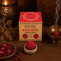 Wild Rose Smudge Beads with Holder