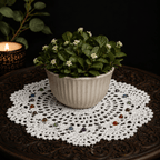 Chakra Gemstone Beaded Doily