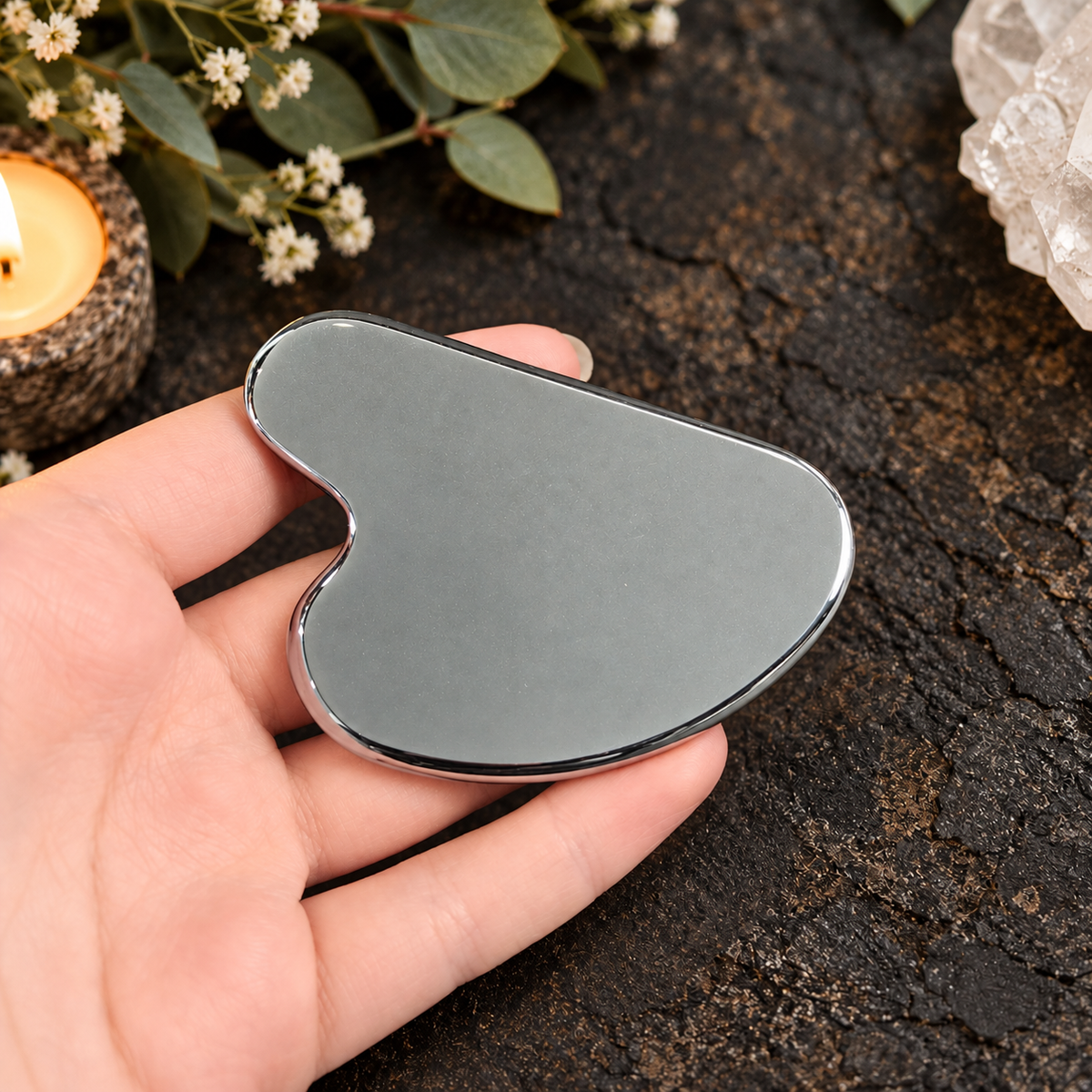 Hematite Gua Sha