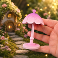 11cm Pink & Purple Fairy Garden Umbrella