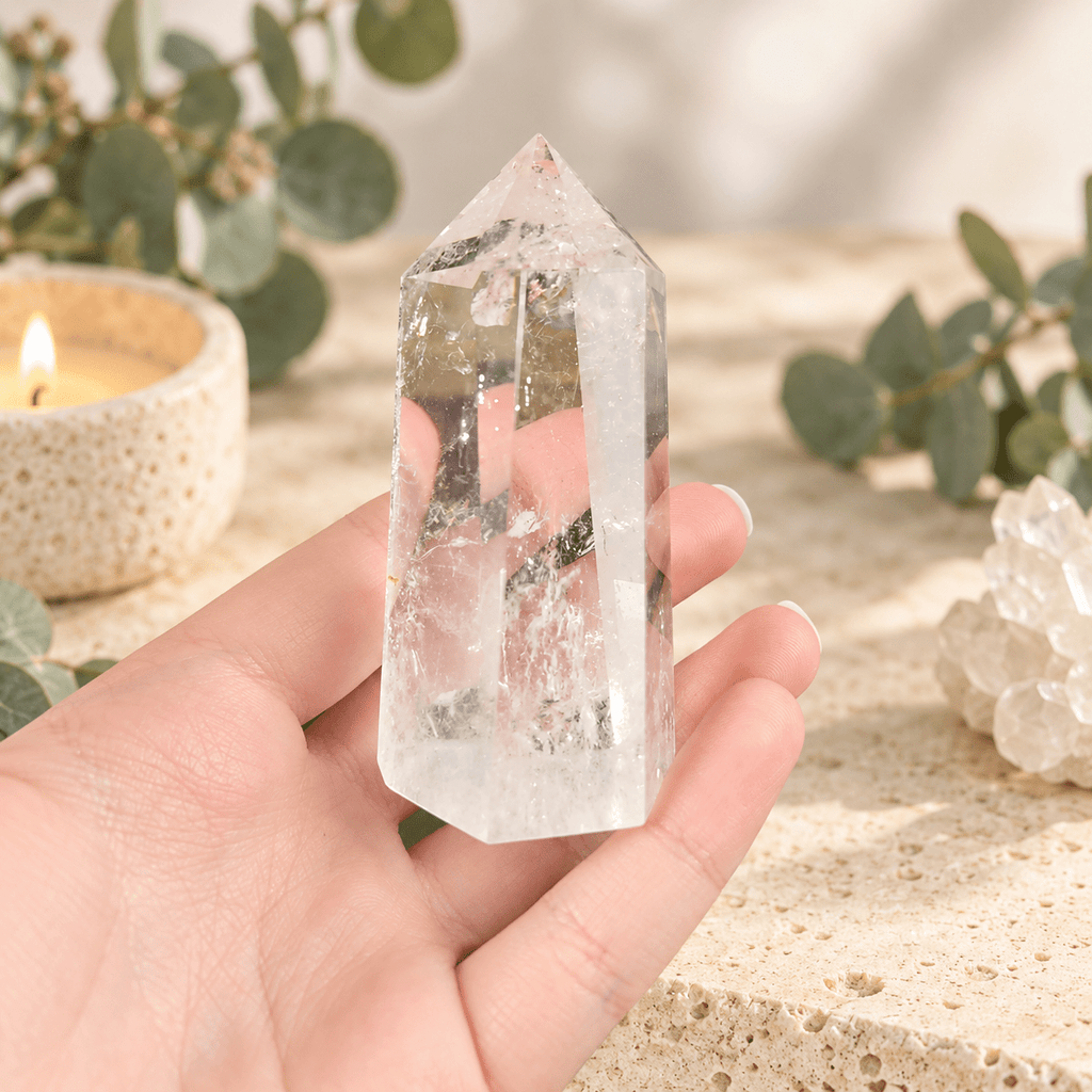 141g Clear Quartz Tower