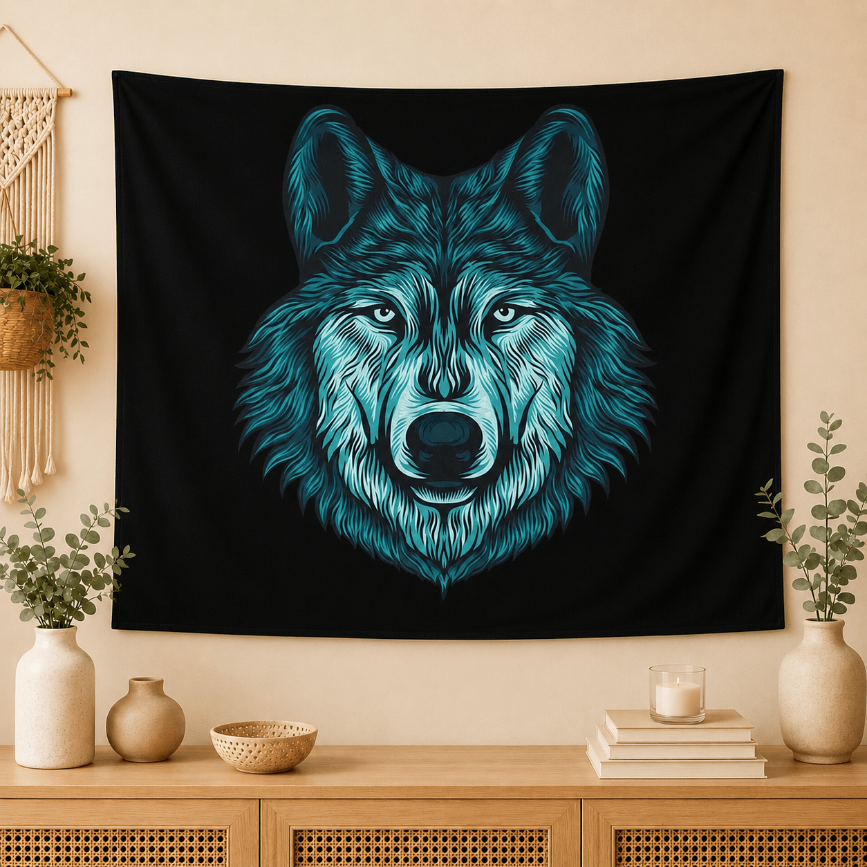 Wolf Wall Hanging