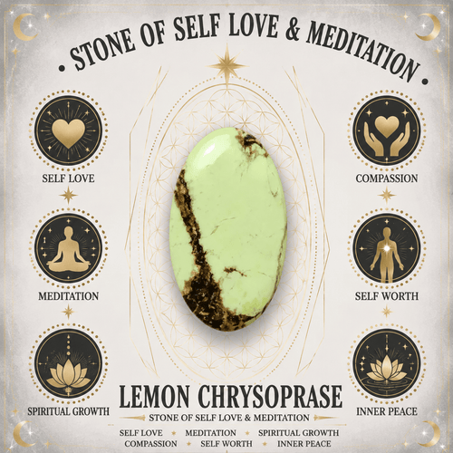 100g Lemon Chrysoprase Gemstone Chips