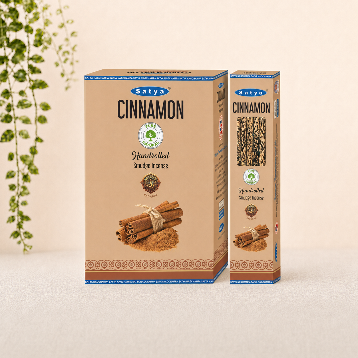 Cinnamon Satya Hand Rolled Smudge Sticks