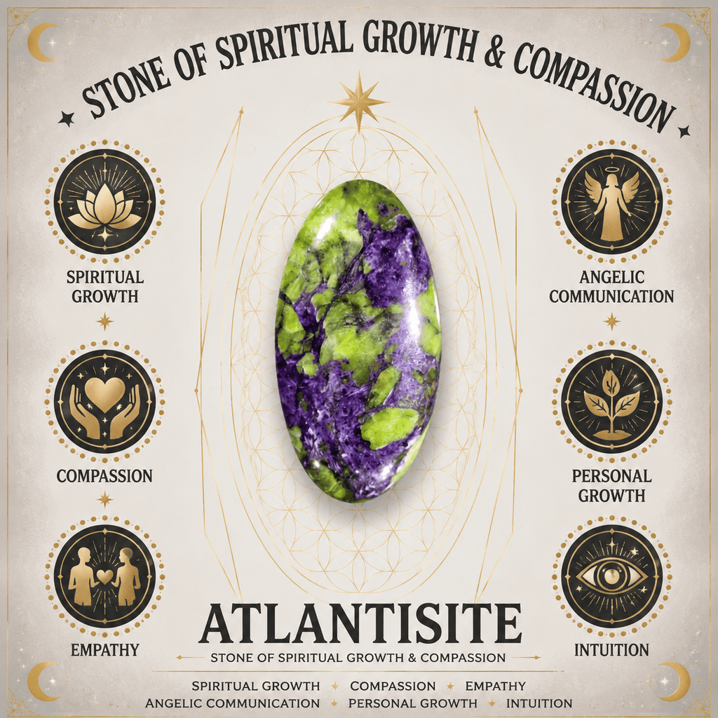 12mm Atlantisite Gemstone Bracelet