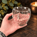 Rhodonite 250ml Chip Double Wall Glass