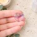 Fluorite 2cm Gemstone Heart