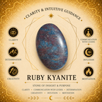 8mm Ruby Kyanite Gemstone Bracelet