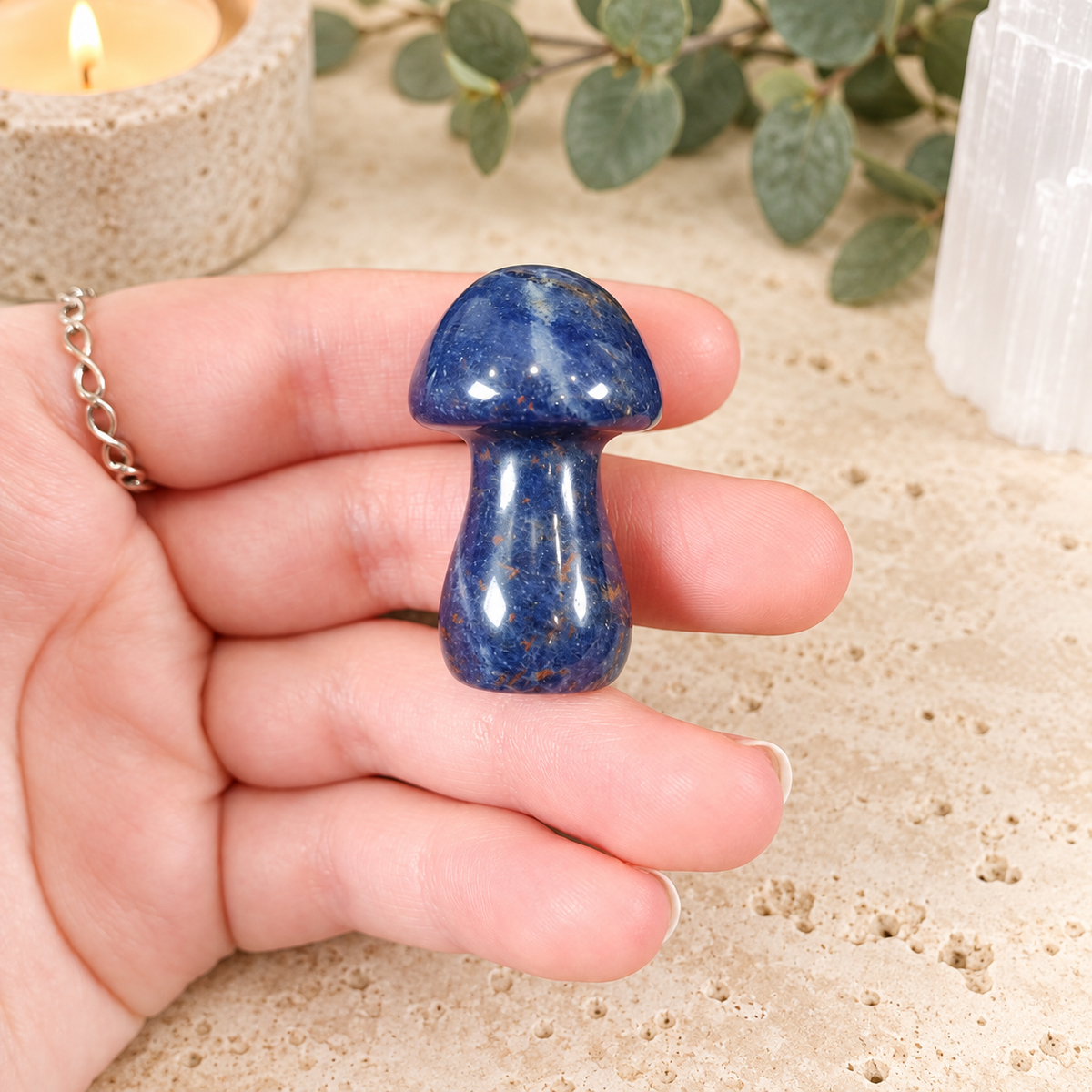 Sodalite 4cm Gemstone Mushroom